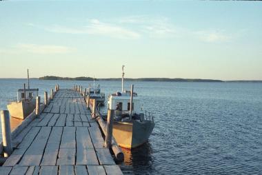 Корабли, озеро Водлозеро