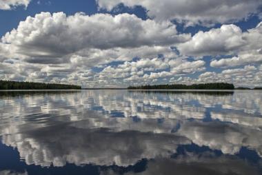 Водлозеро. Облачные узоры